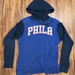 Phila (76ers) Hooded Shirt ‘47 Brand